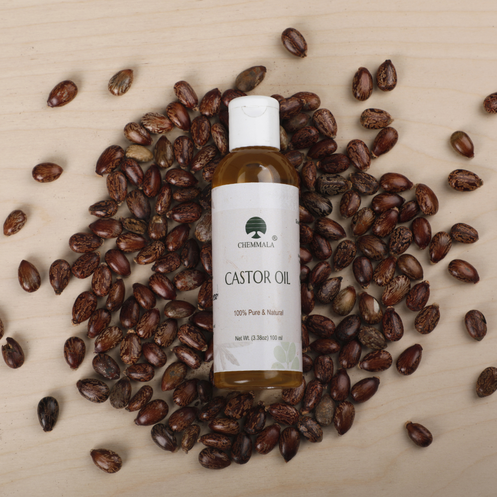 ORGANIC CASTOR OIL - WITH NATURAL INGREDIENTS FOR HAIR CARE – SOMFAL  AYURVEDA