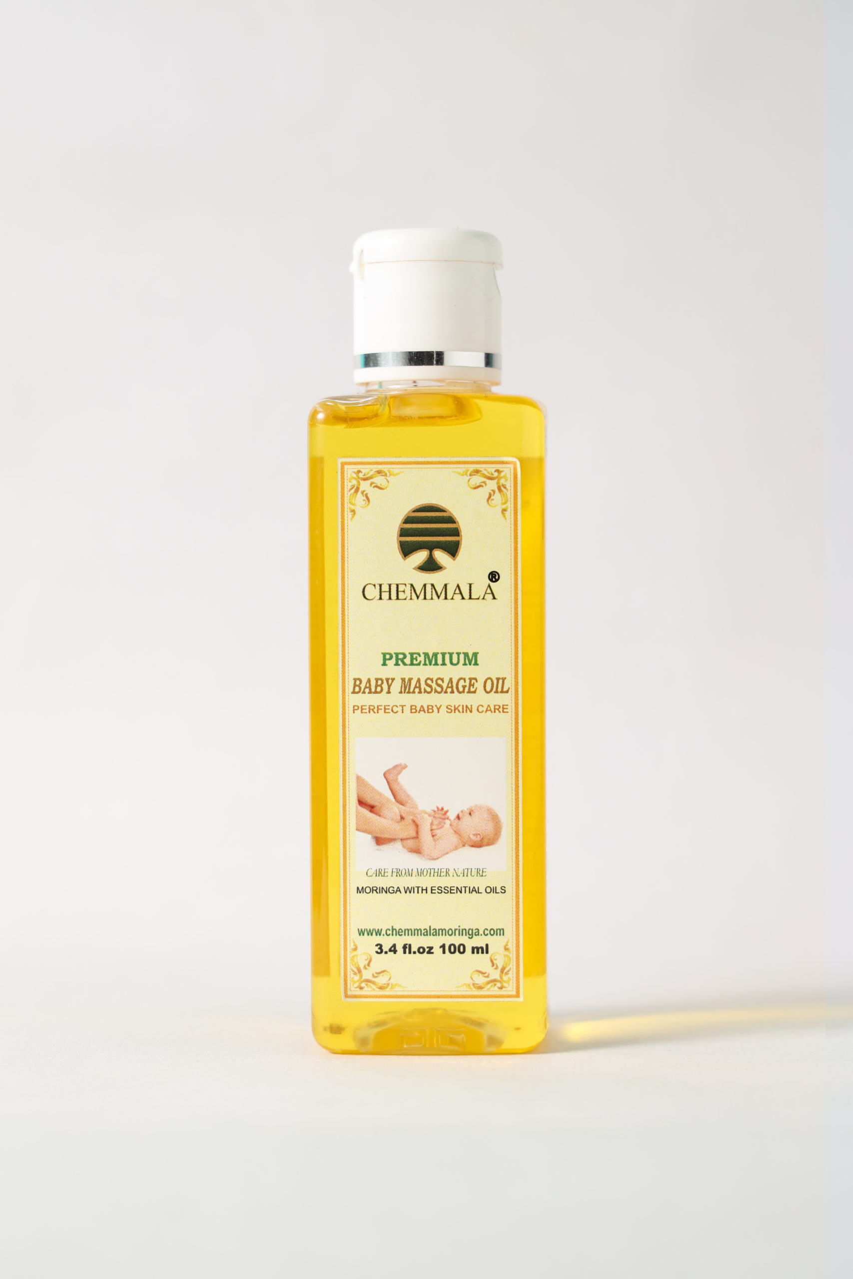 Baby massage oil for smooth, soft, protected, lubricated baby skin