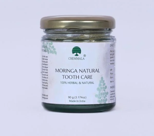 Best Herbal Tooth Powder - Chemmala moringa. Buy Chemmala Moringa Tooth Powder Online