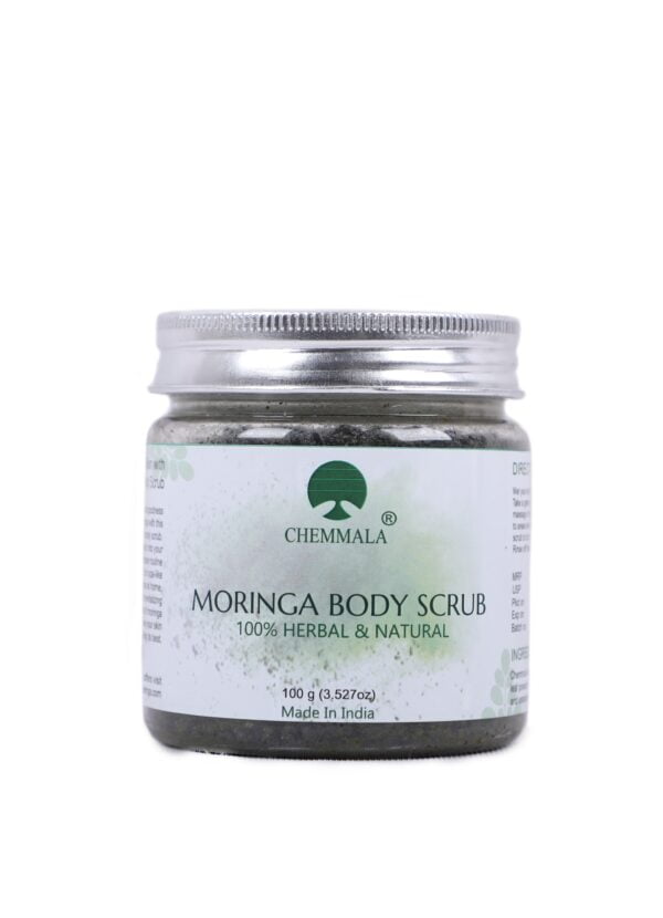 Experience Botanical Luxury with Chemmala's Moringa Body Sugar Scrub