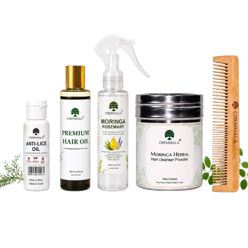Moringa benefits through Chemmala moringa hair care range